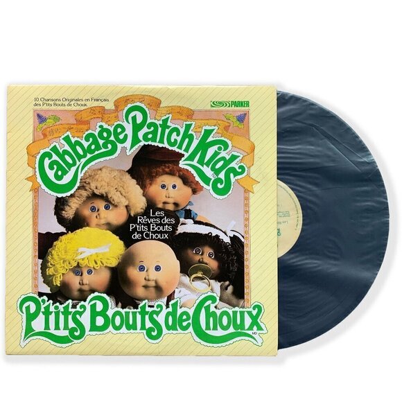 Vintage 1984 Cabbage Patch Kids French Vynil Les Rêves des P’tits Bouts - Picture 1 of 5